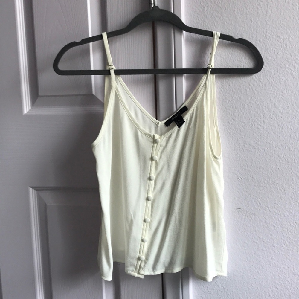 White tank top